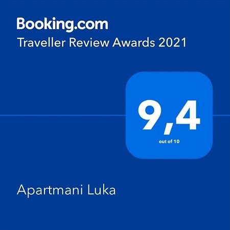 Apartmani Luka 헤르섹 외부 사진